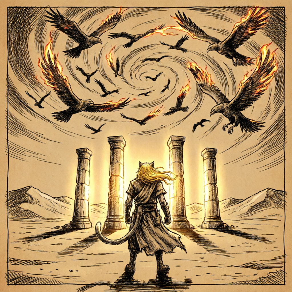 Illustration — The Passing