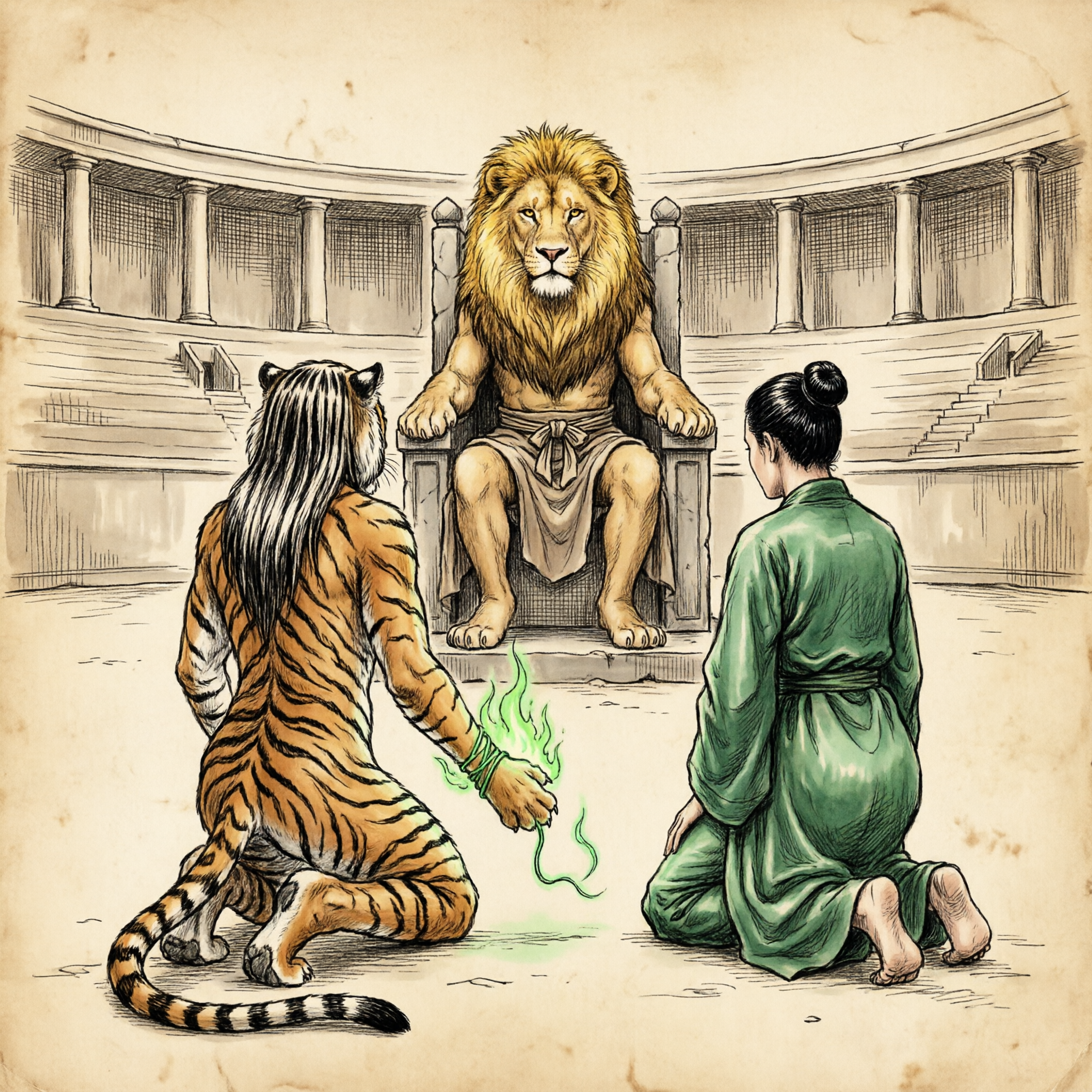 Illustration — The Tree's Judgment