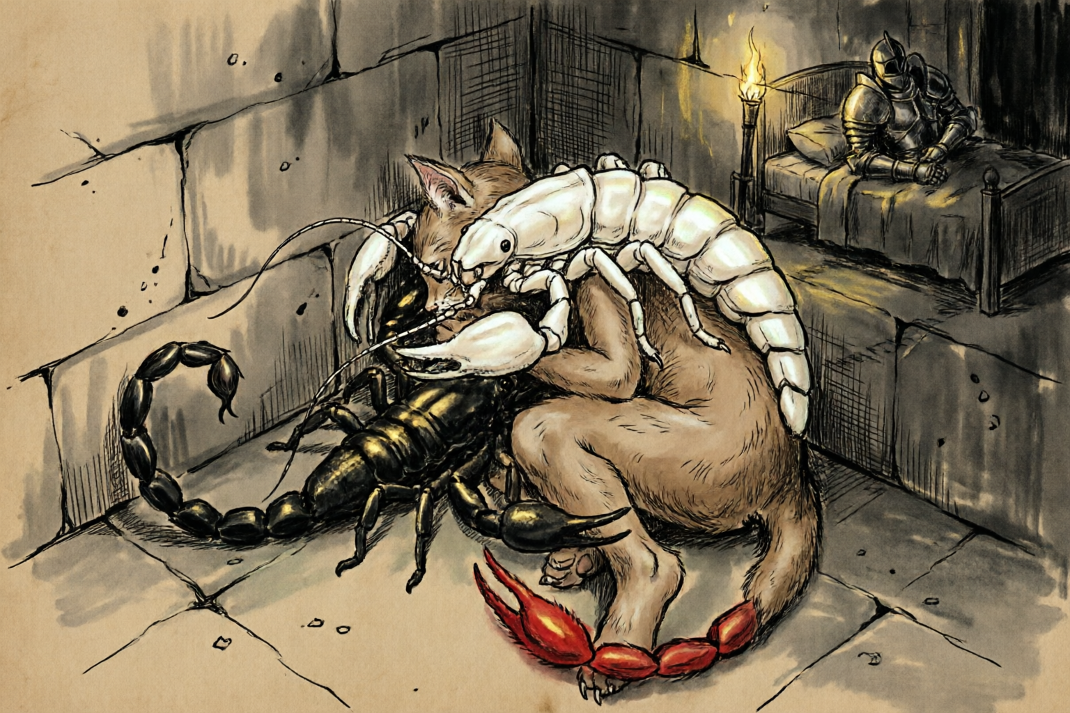 Illustration — 06:55 — Sera Holds The Gate
